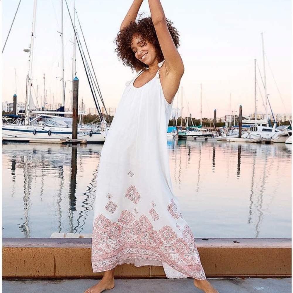 Aerie Printed Maxi Dress